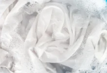 شستن پرده توری