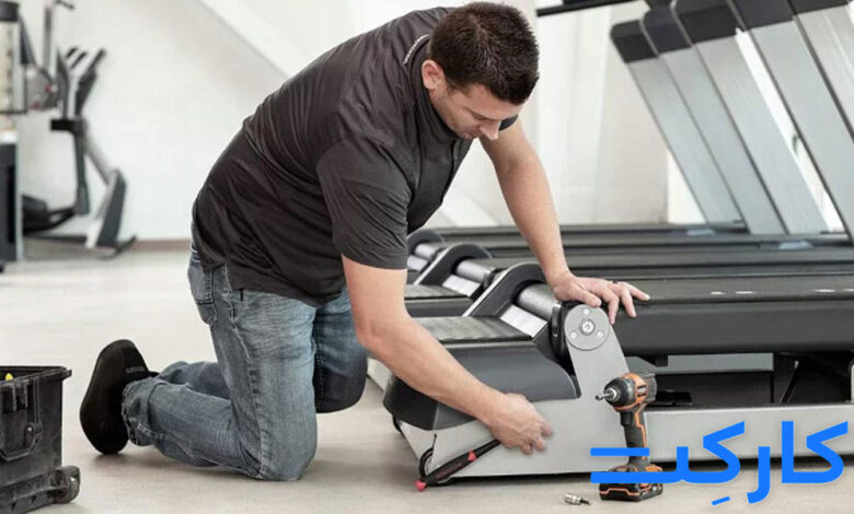 تعمیر تردمیل در محل 1 تعمیر تردمیل در محل