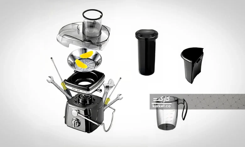 تعمیردستگاه آبمیوه گیری در محل