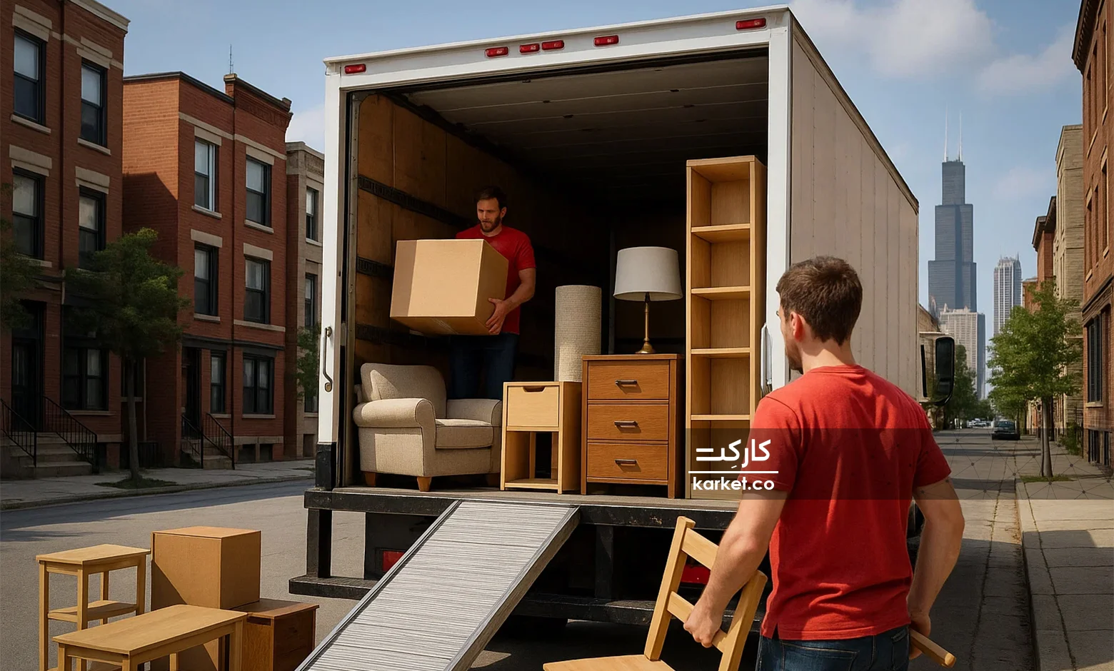 کارگر اسباب‌کشی حرفه‌ای در بوشهر