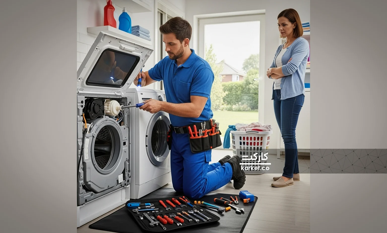 تعمیر ماشین لباسشویی در بوشهر 