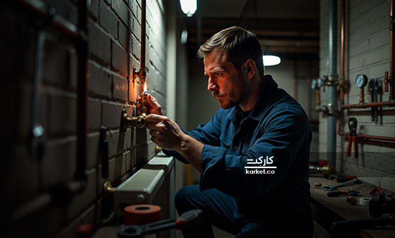 آموزش هواگیری پکیج و رادیاتور بدون نیاز به تعمیرکار 3 هواگیری شوفاژ